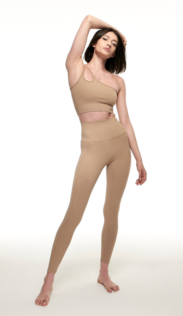 COREE CUT OUT BRA in DESERT TAUPE