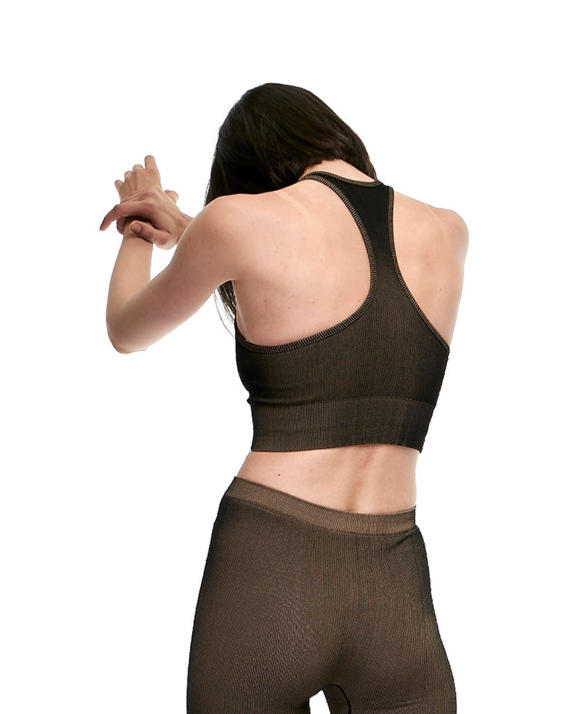 KALI RACER BACK BRA in SAND BEIGE