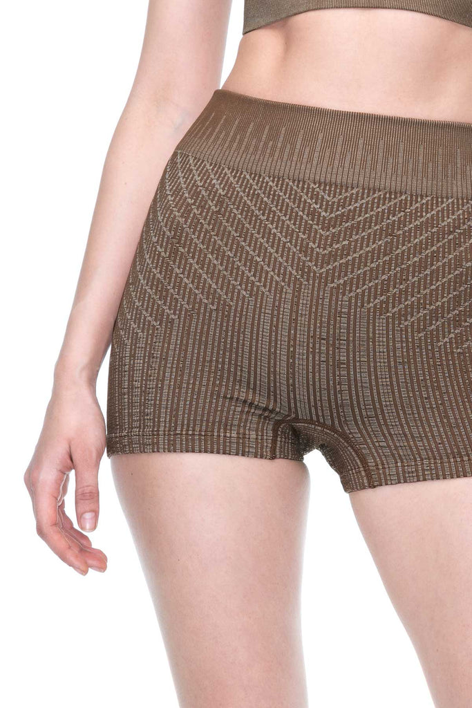 EVE SHORT in BROWN TAUPE