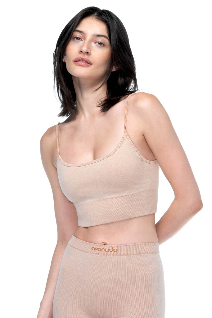 REPOLY OPEN BACK BRA in MOUSSE
